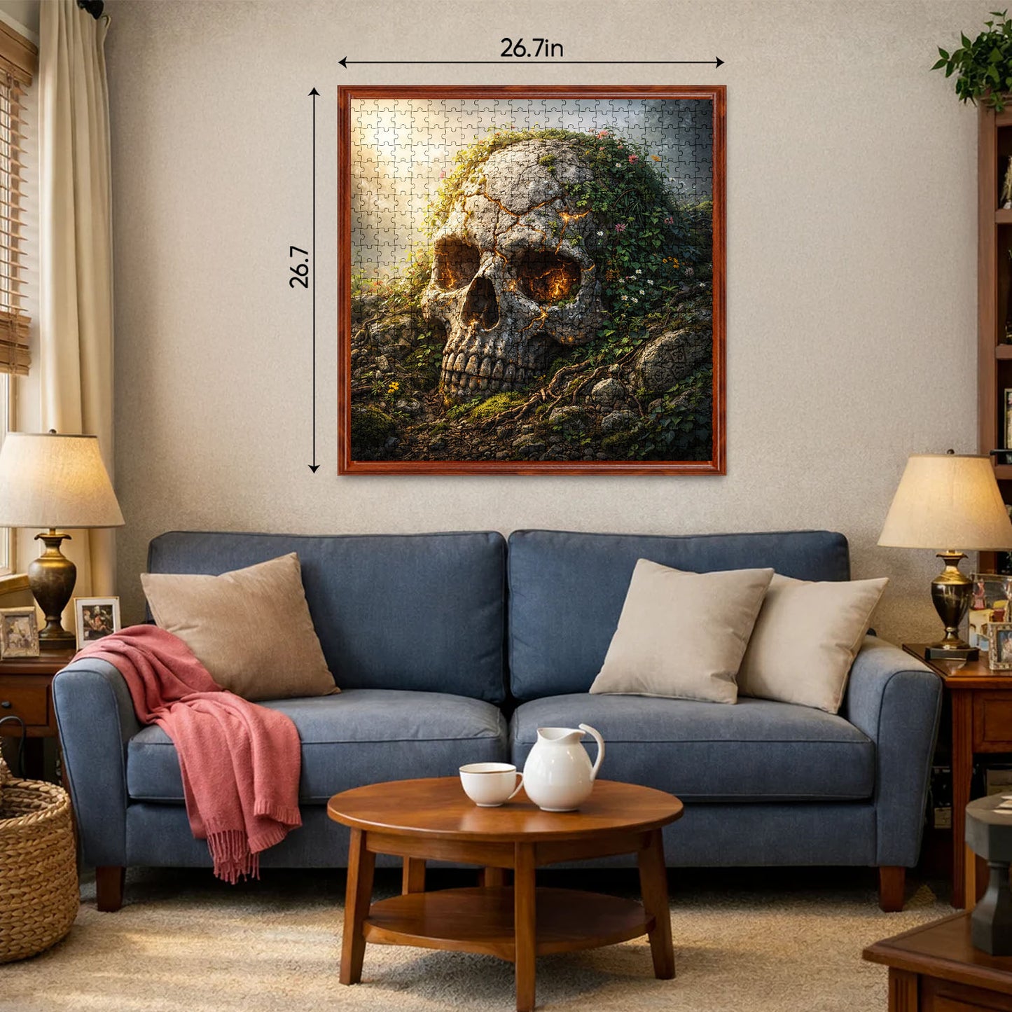 Skull Serenity Jigsaw Puzzles GFTOQA2028