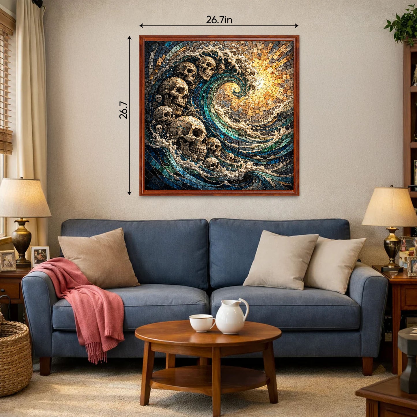 Skull Serenity Jigsaw Puzzles GFTOQA2040