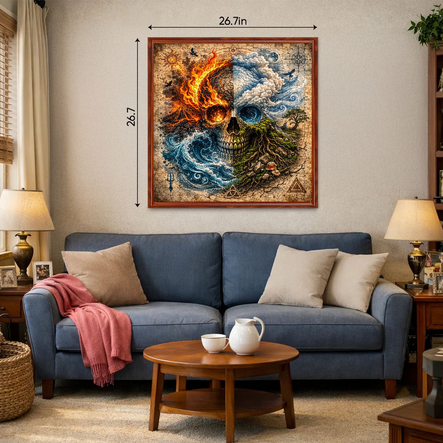 Skull Serenity Jigsaw Puzzles GFTOQA2030