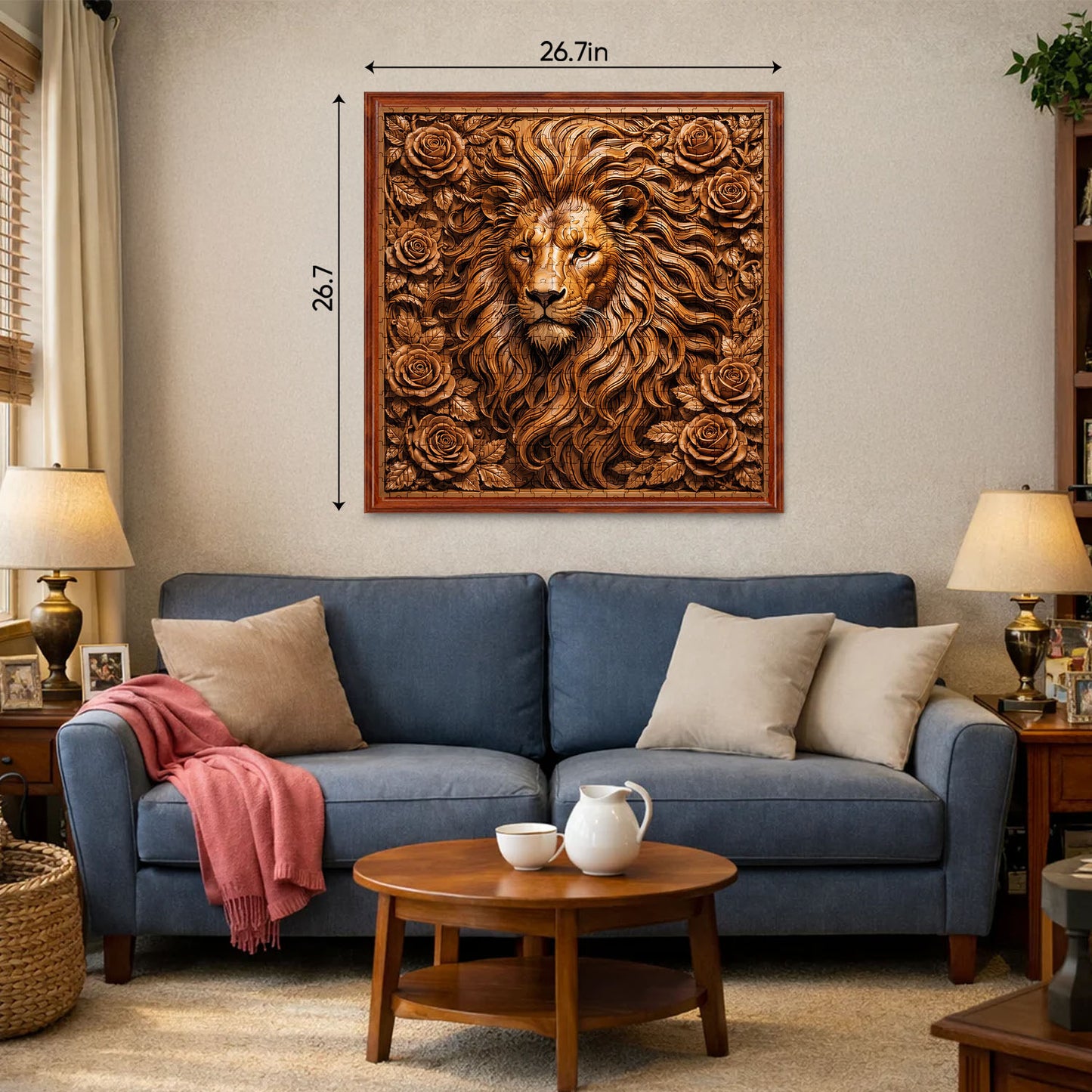 Majestic Lion Jigsaw Puzzles GFTOTP17540