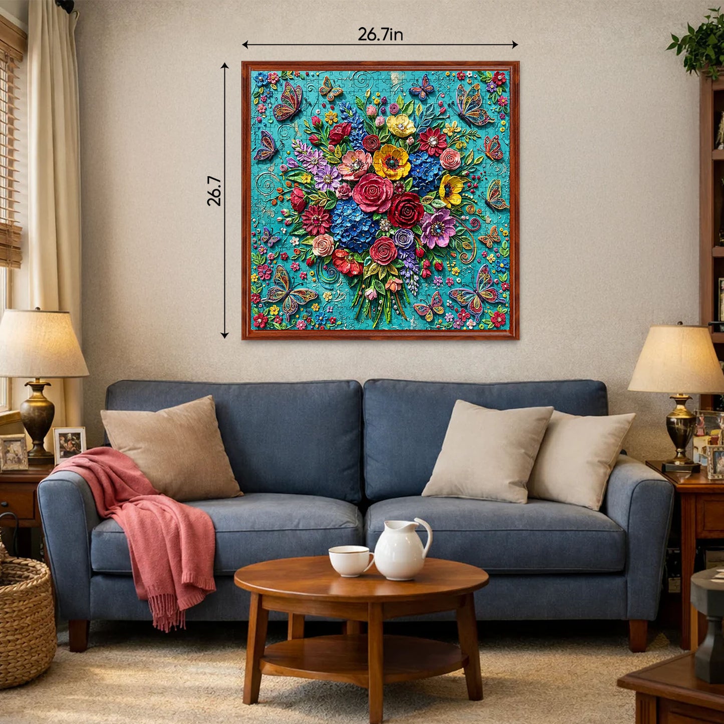 Butterfly Garden Jigsaw Puzzles GFTOQM3444
