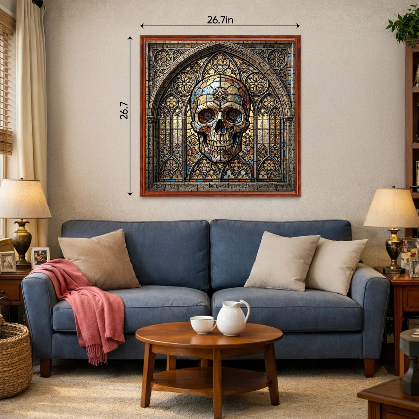 Skull Serenity Jigsaw Puzzles GFTOQA2035