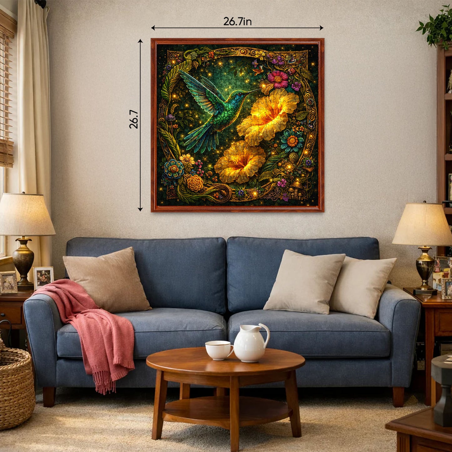 Hummingbird Bloom Jigsaw Puzzles GFTOMA9983