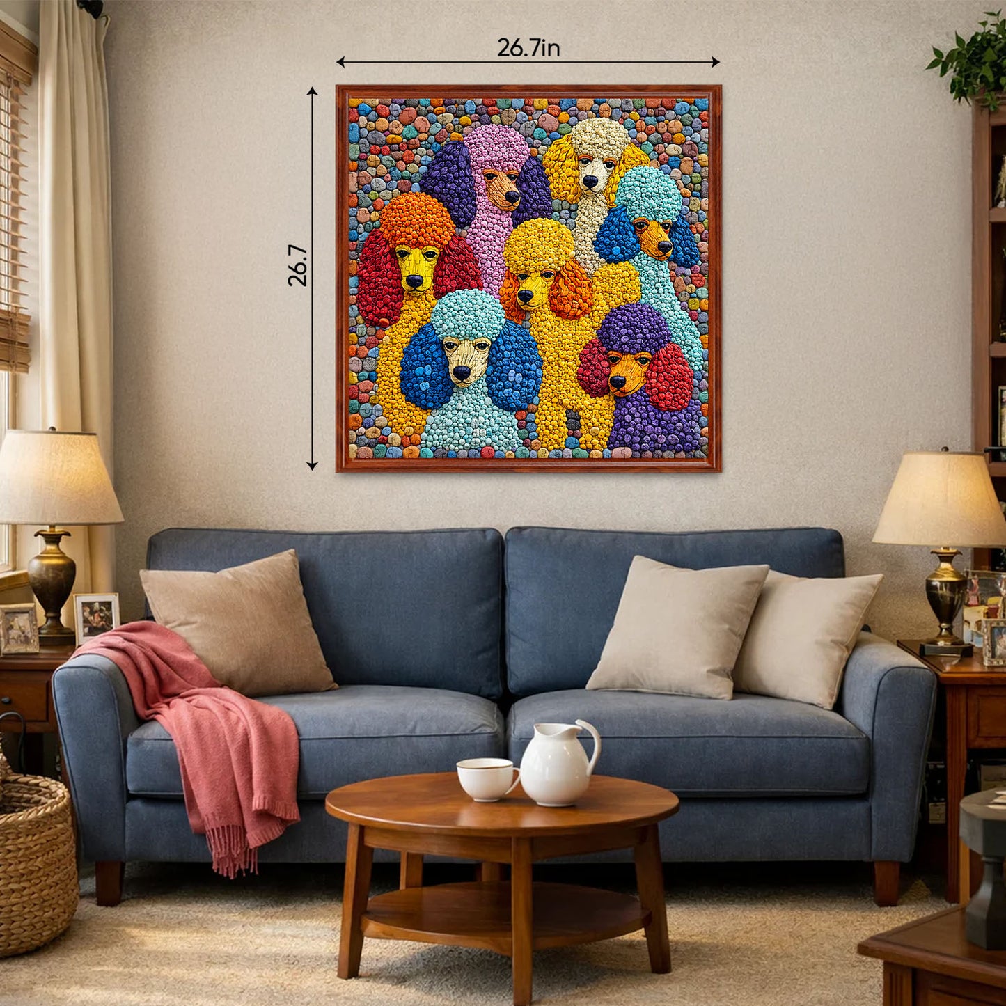 Charming Poodle Jigsaw Puzzles GFTOTP17605