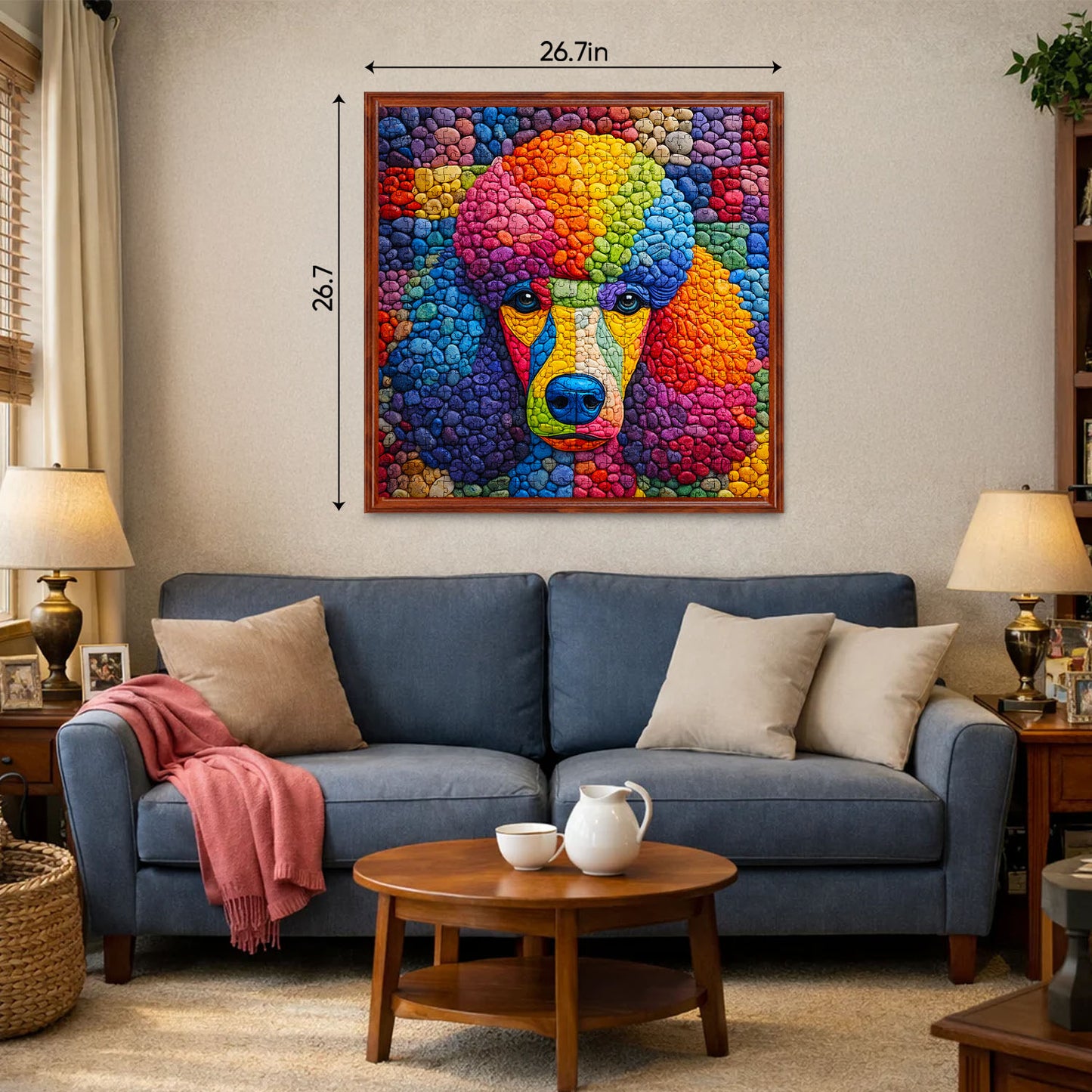 Charming Poodle Jigsaw Puzzles GFTOTP17606