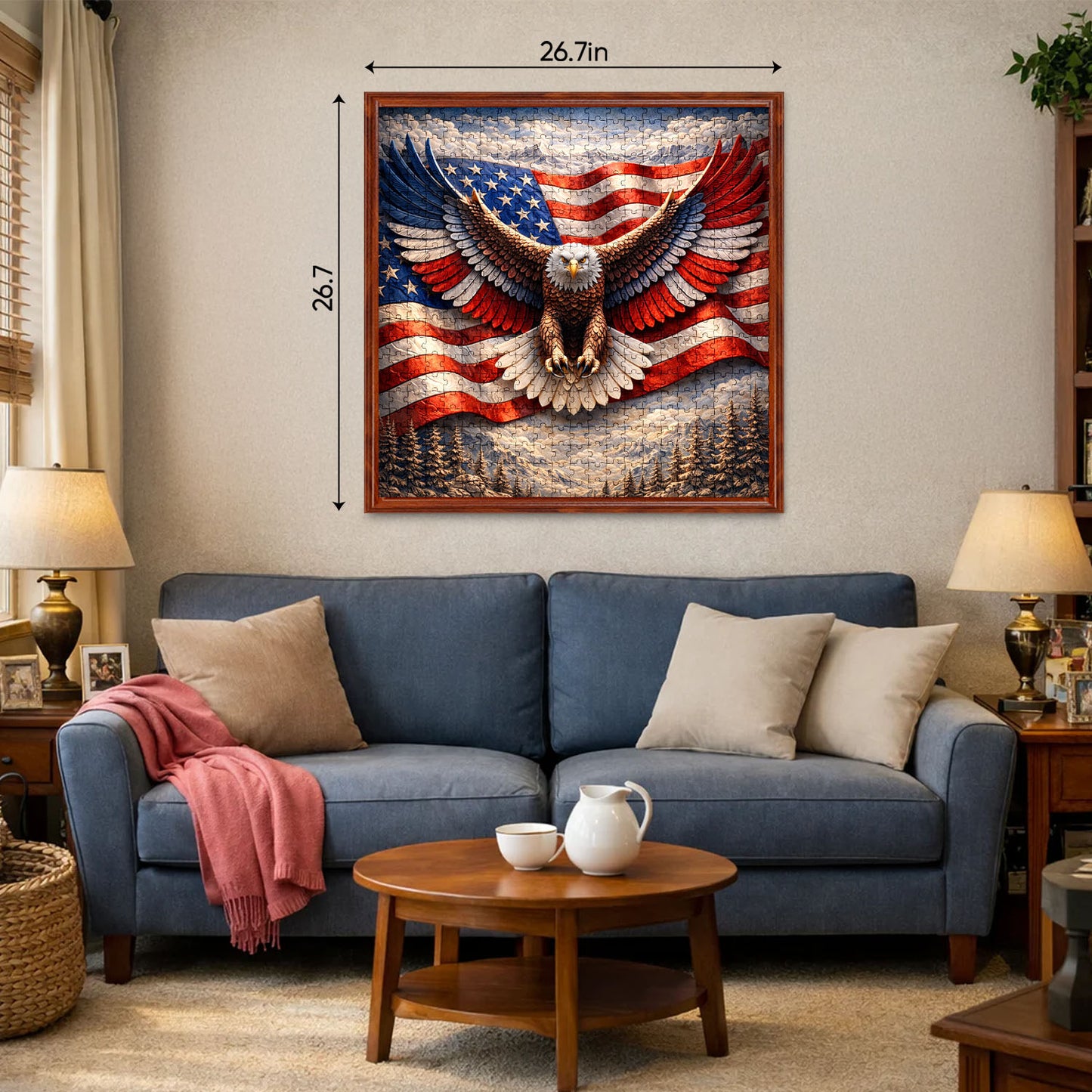 Patriot Eagle Jigsaw Puzzles GFTOMA10011