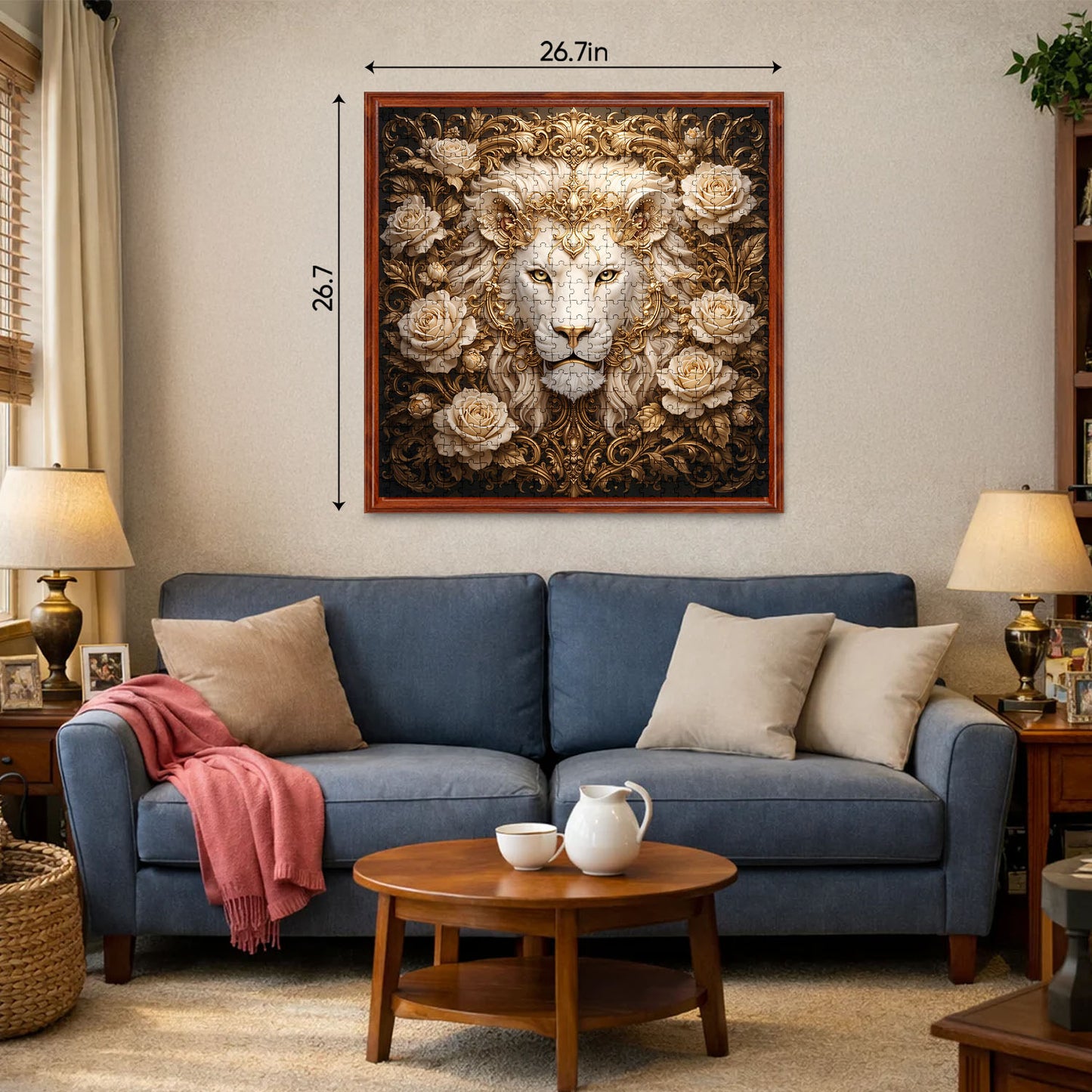 Majestic Lion Jigsaw Puzzles GFTOTP17537