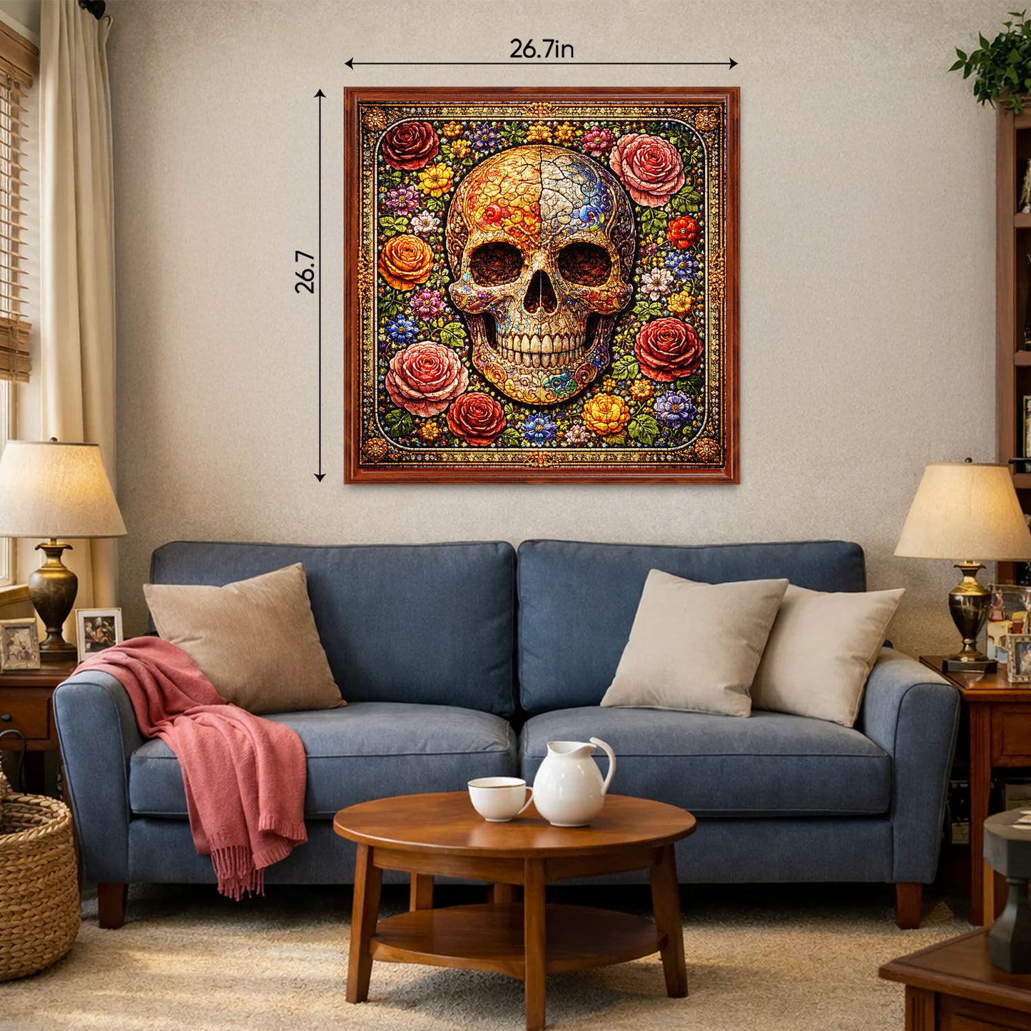 Skull Serenity Jigsaw Puzzles GFTOQA2031