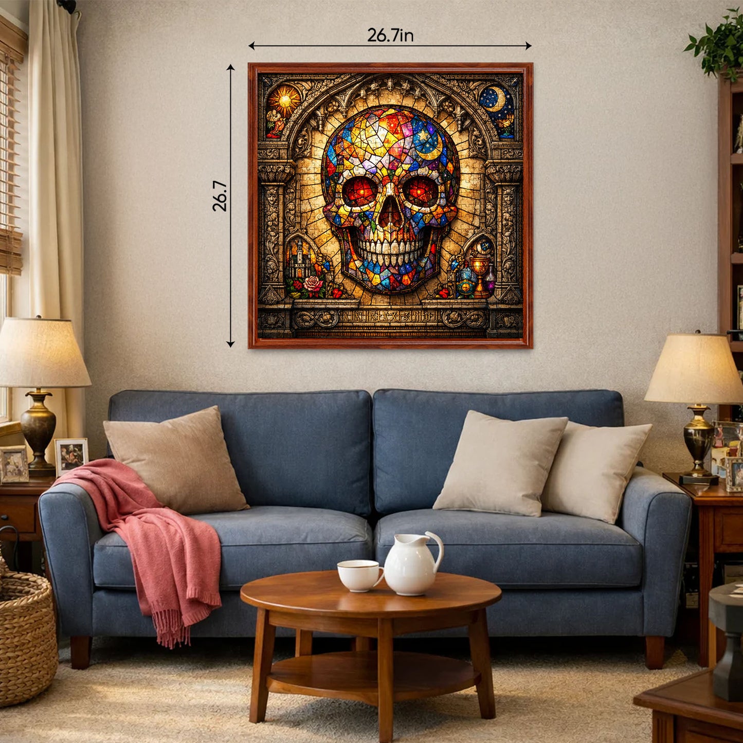 Skull Serenity Jigsaw Puzzles GFTOQA2027