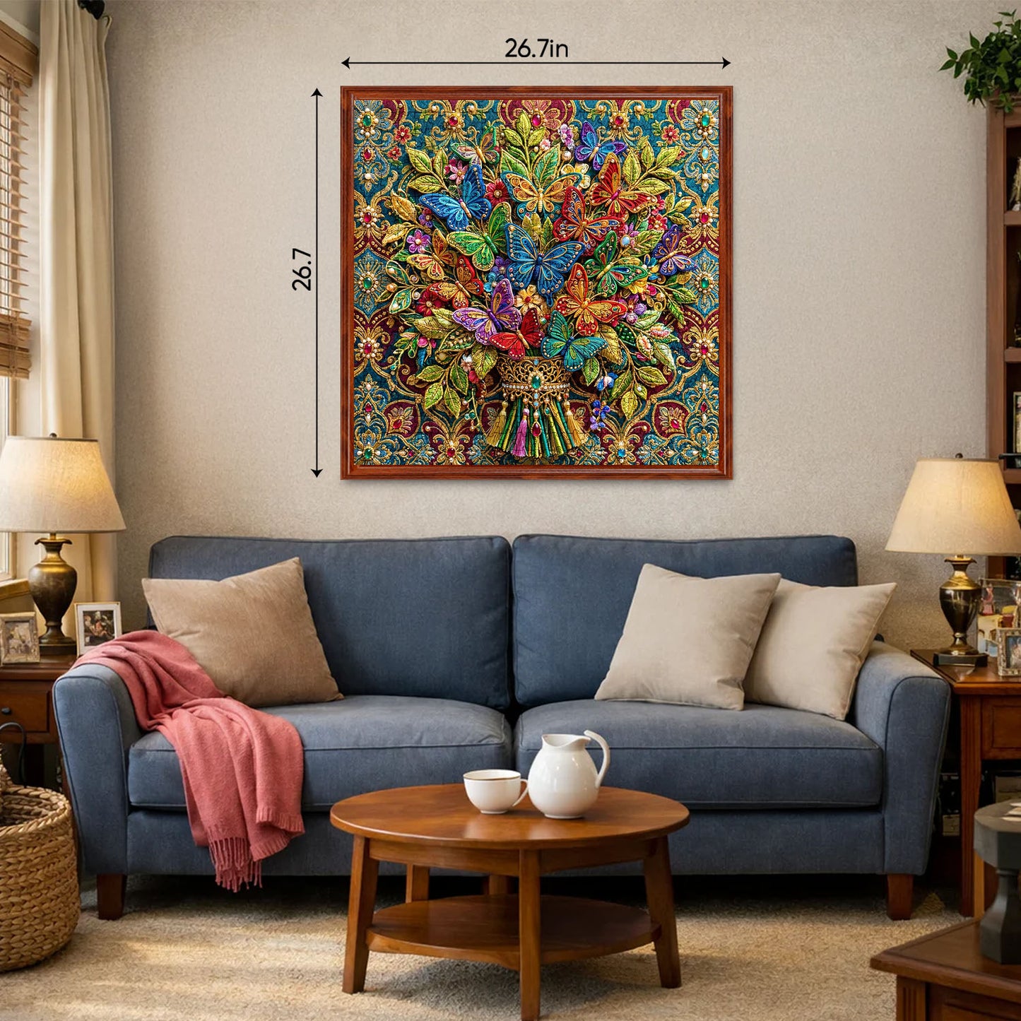 Jeweled Butterflies Jigsaw Puzzles GFTOQM3443