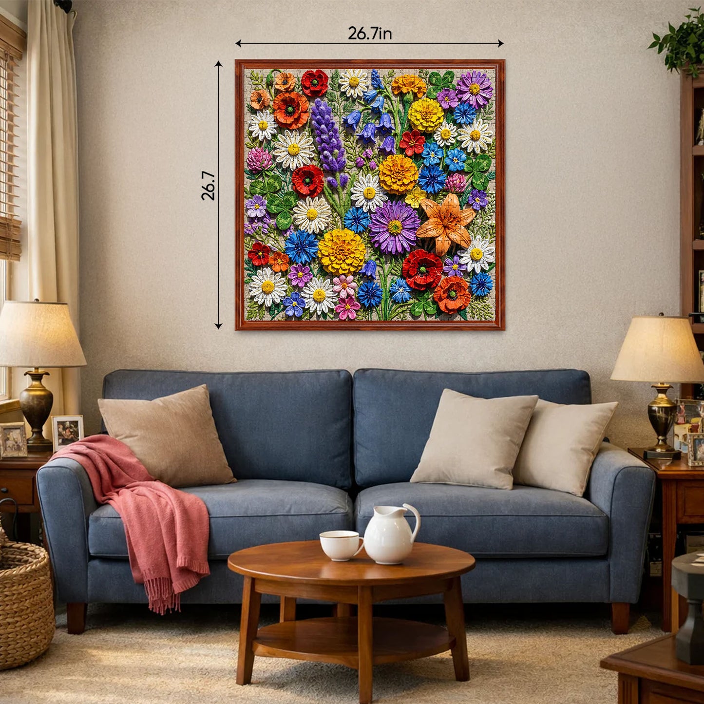 Wildflower Meadow Jigsaw Puzzles GFTOQM3442