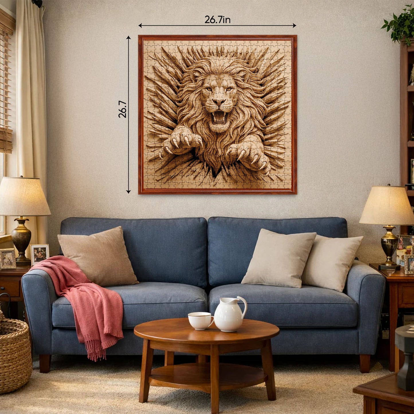 Majestic Lion Jigsaw Puzzles GFTOTP17541