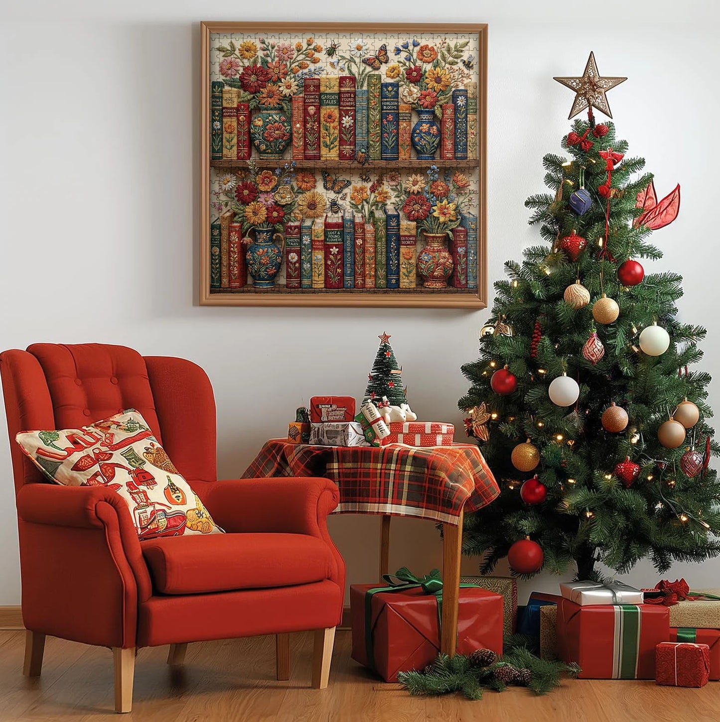 Botanical Library Jigsaw Puzzles GFTOQM3296
