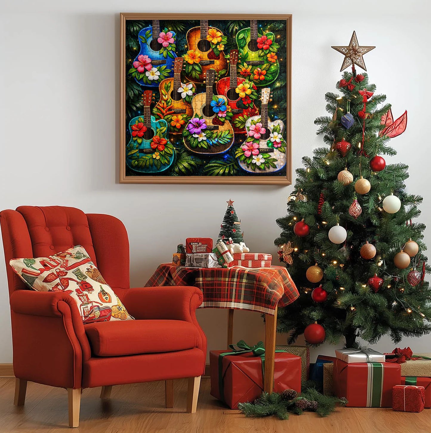 Tropical Guitars Jigsaw Puzzles GFTOQM3332