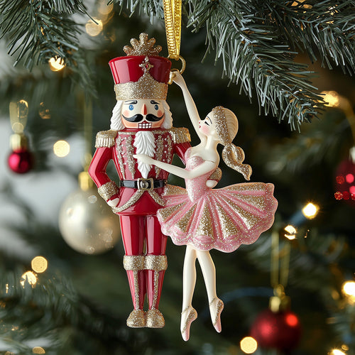 Nutcracker Guard Mica Ornament GFSPMA17