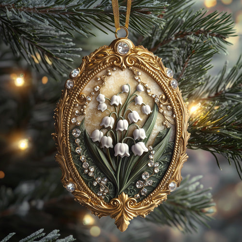 Lily of the Valley Mica Ornament GFSPMA2