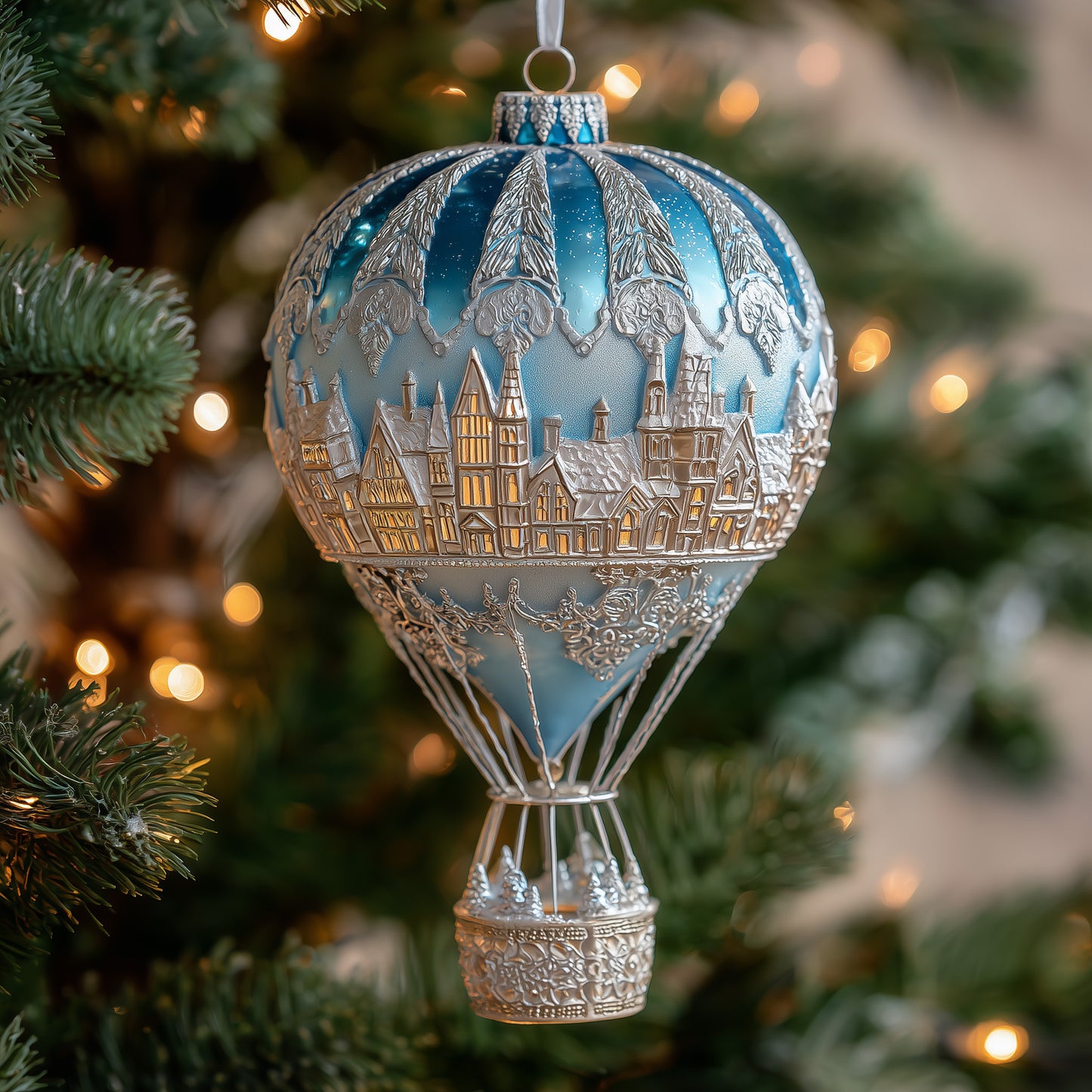 Balloon Ride Mica Ornament GFSPMA33