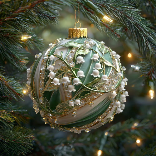 Lily of the Valley Mica Ornament GFSPMA4