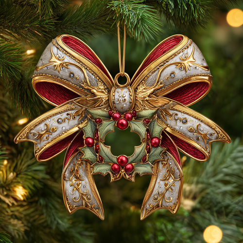 Bow Mica Ornament GFSPMA40