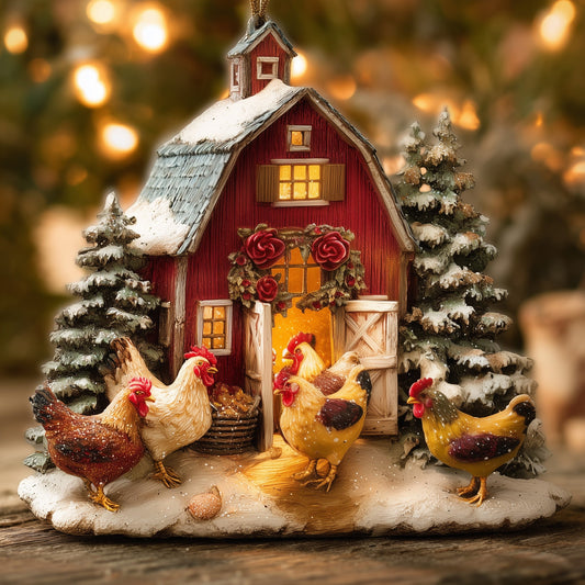Vintage Farmhouse Mica Ornament GFSPNL21