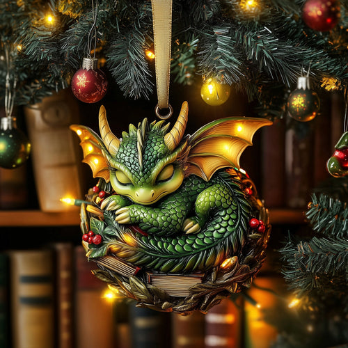 Sleeping Dragon Ceramic Ornament GFSPNL46