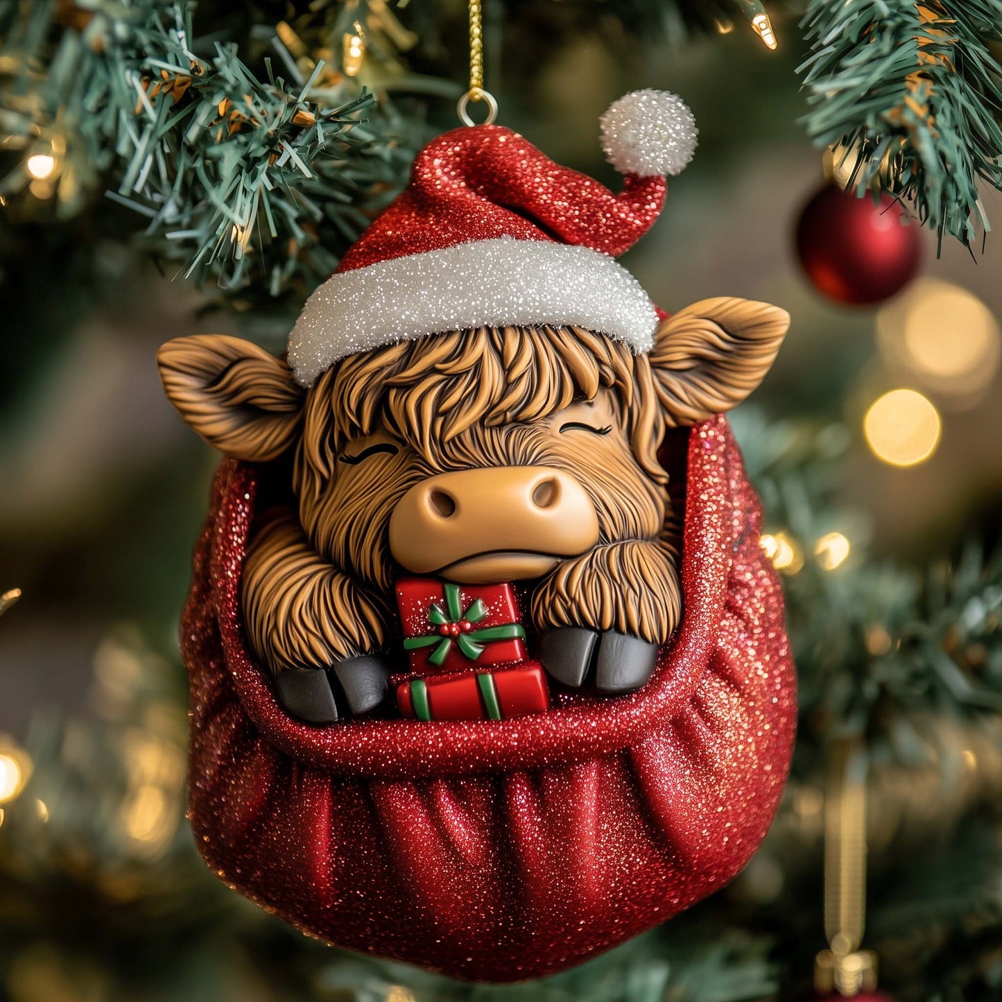 Holiday Farmstead Christmas Ornament GFSPTP30
