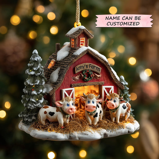 Rustic Farmhouse Mica Ornament GFCUZ GFSPTP5