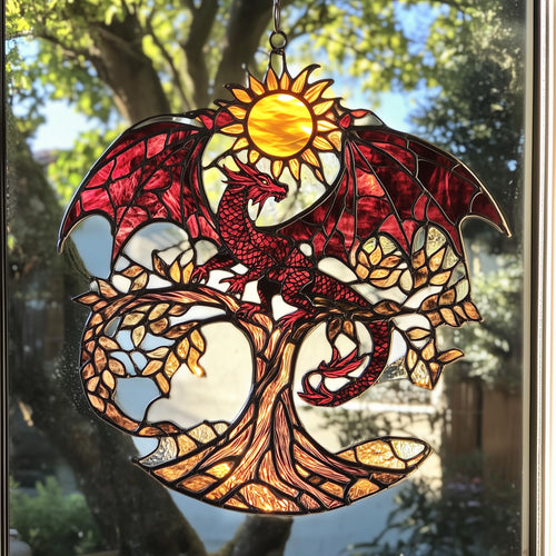Descendants of the Sun Stained Glass Suncatcher GFTOAB3964