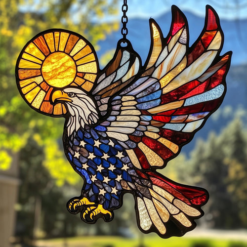 Symbol of Freedom Window Hanging Suncatcher GFTOAB4199