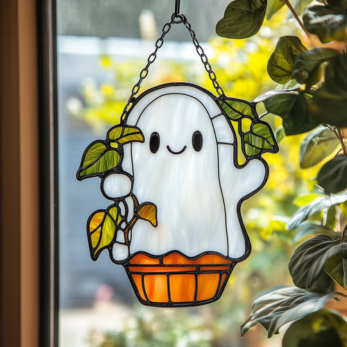 Ghost Plant Window Hanging Suncatcher GFTOAB4388