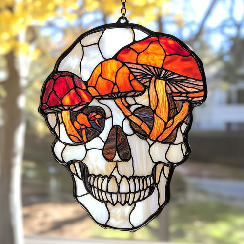 Mushroom Reaper Window Hanging Suncatcher GFTOAB4744
