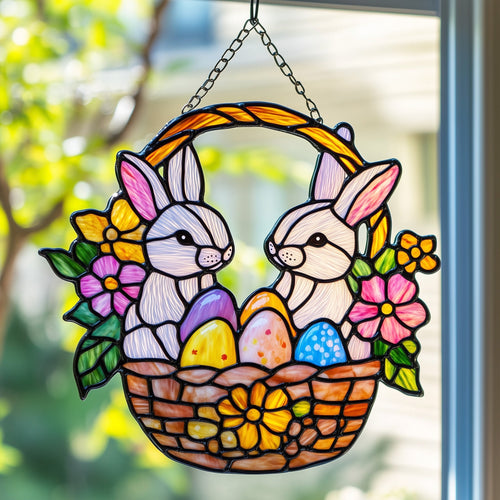 Basketful of Love Window Hanging Suncatcher GFTOAB4911