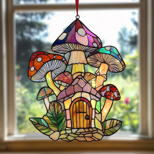 Enchanted Mushroom Suncatcher GFTOTP4871