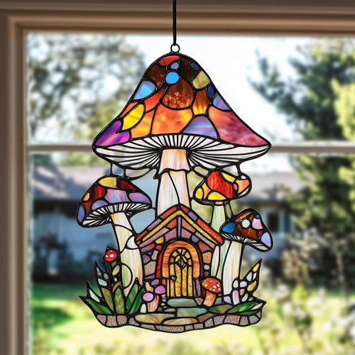Enchanted Mushroom Suncatcher GFTOTP4872