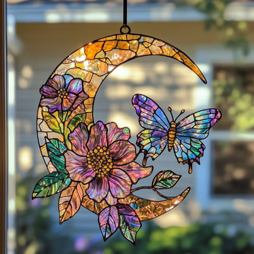 Whispering Wings Stained Glass Suncatcher GFTOTP5169