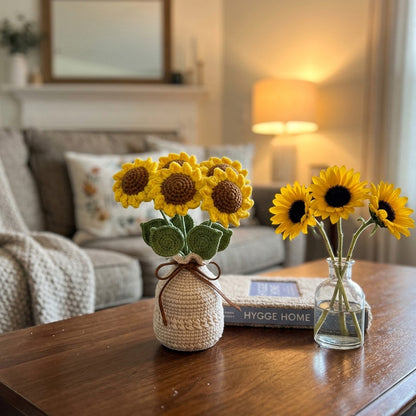 Ever Bloom Handmade Crochet Flower - Unique Mother’s Day Gift for Mom, Grandma, Wife