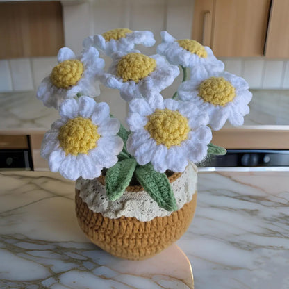 Ever Bloom Handmade Crochet Flower - Unique Mother’s Day Gift for Mom, Grandma, Wife