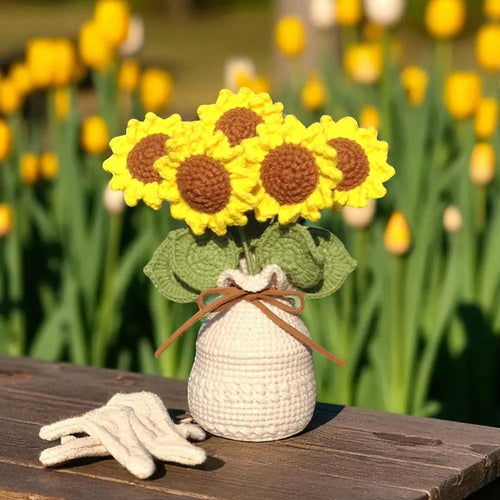 Ever Bloom Handmade Crochet Flower - Unique Mother’s Day Gift for Mom, Grandma, Wife