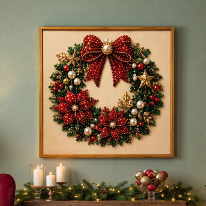 EARLY CHRISTMAS SALE 49% 🎄 OFF Holiday DIY Diamond Pearl Painting Art Kit