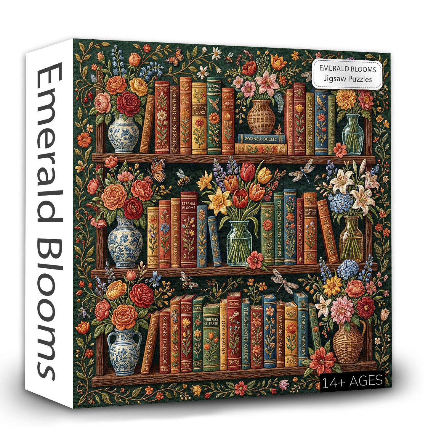Emerald Blooms Jigsaw Puzzles GFTOQM3297