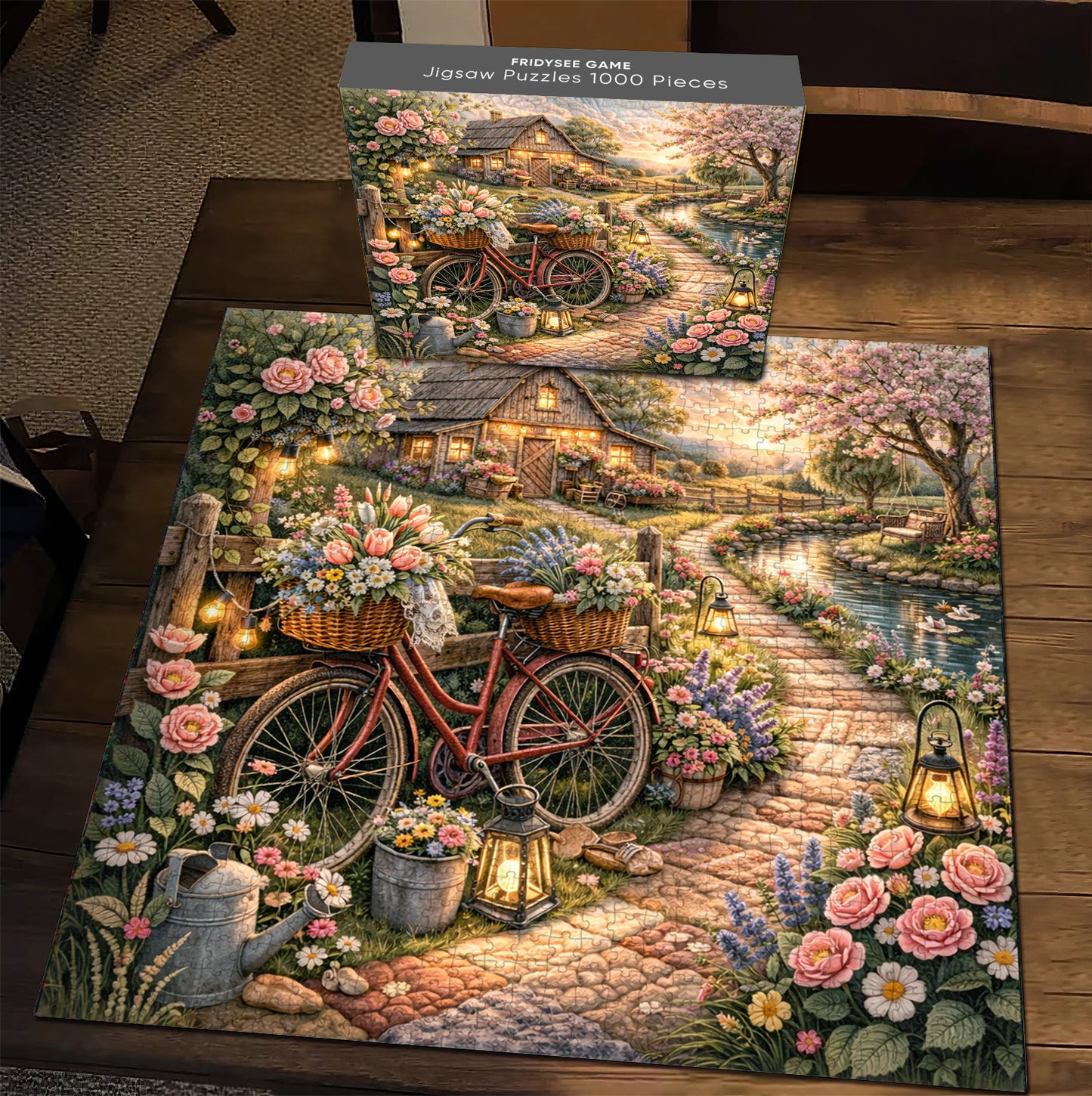 Cottage Bloom Jigsaw Puzzles GFTOMA9784
