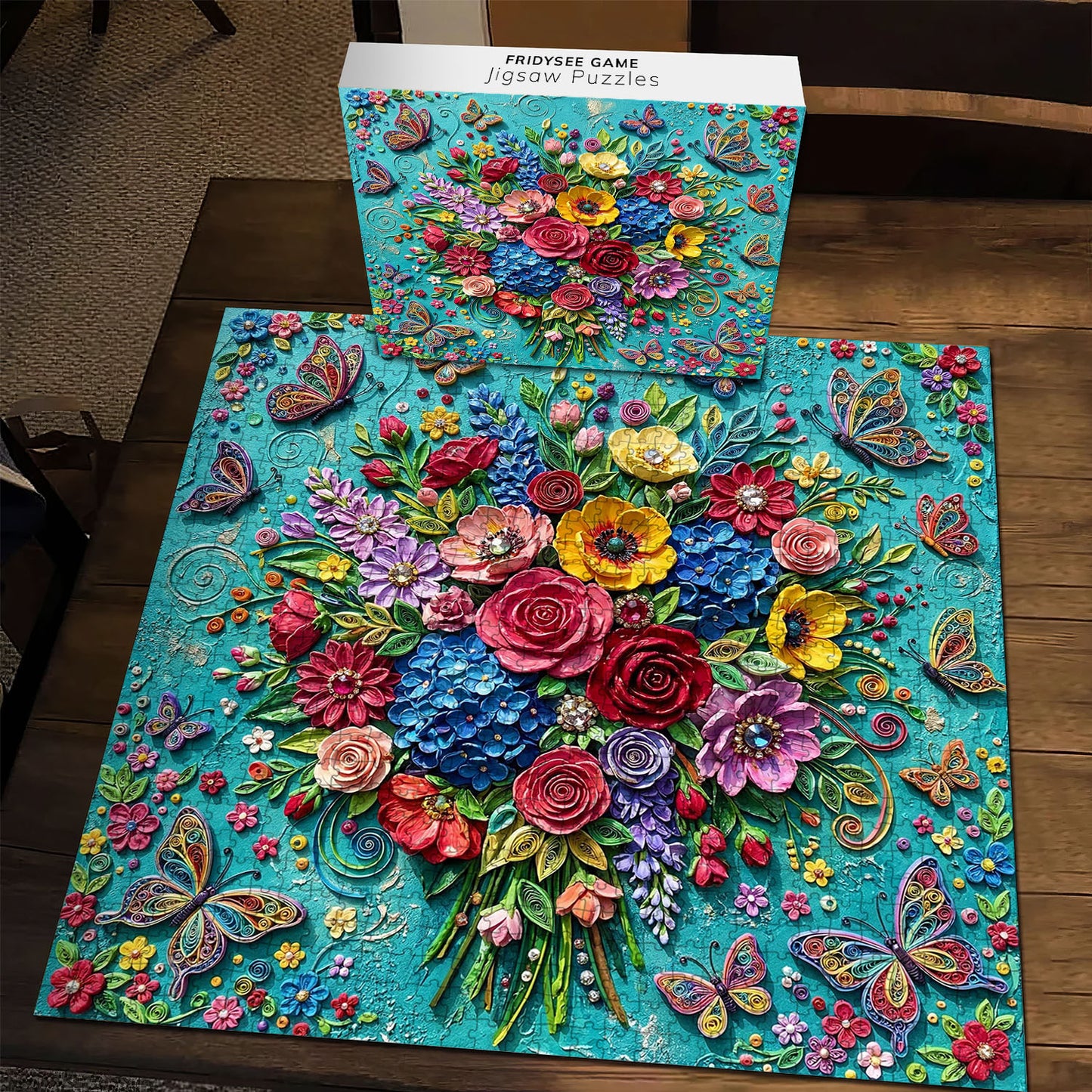 Butterfly Garden Jigsaw Puzzles GFTOQM3444