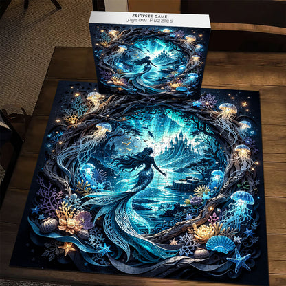 Emerald Mermaid Jigsaw Puzzles GFTOMA9979