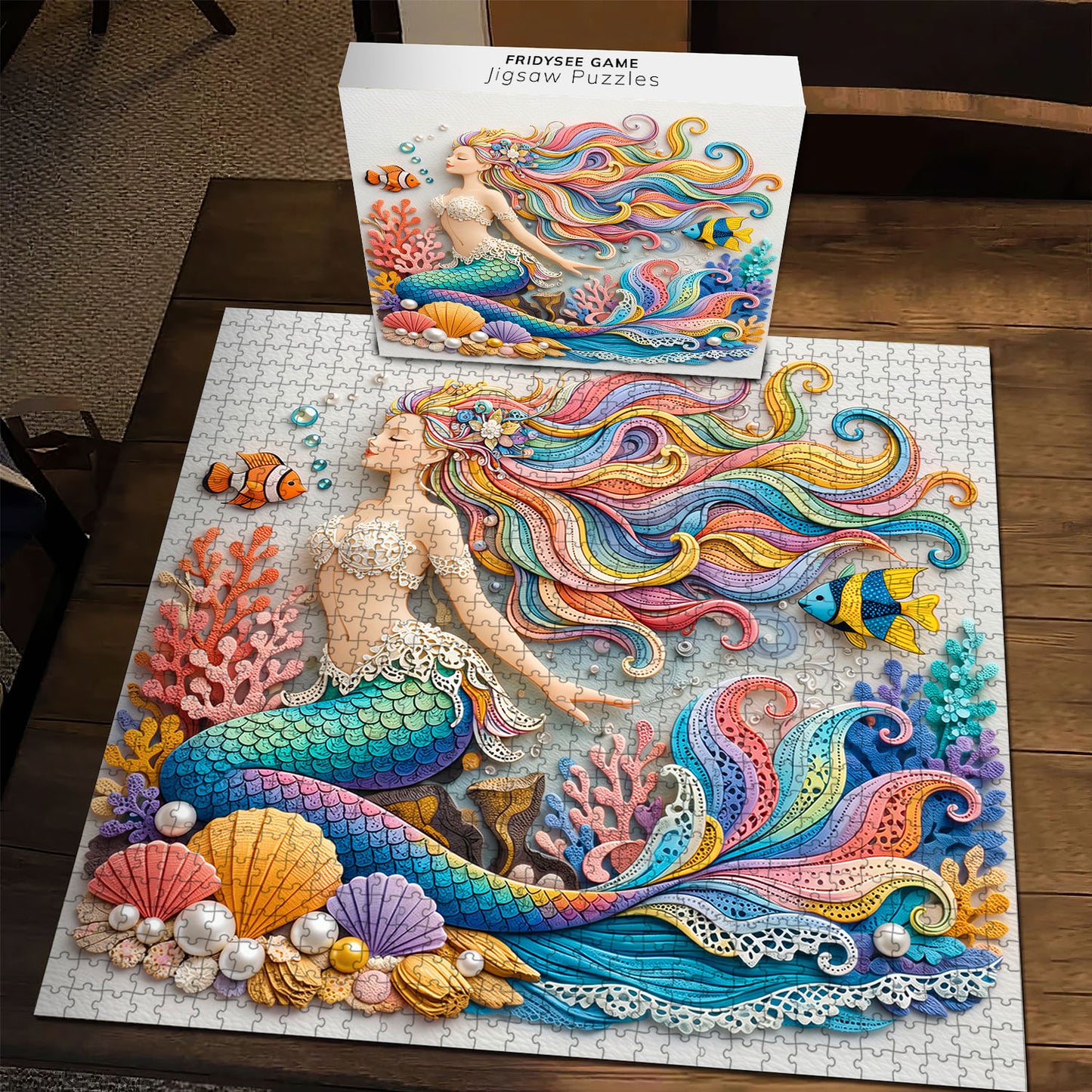 Charming Mermaid Jigsaw Puzzles GFTOTP17534