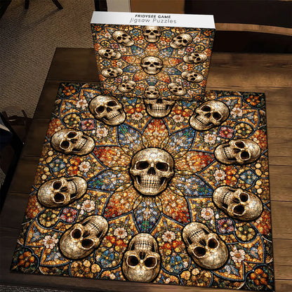Skull Serenity Jigsaw Puzzles GFTOQA2038