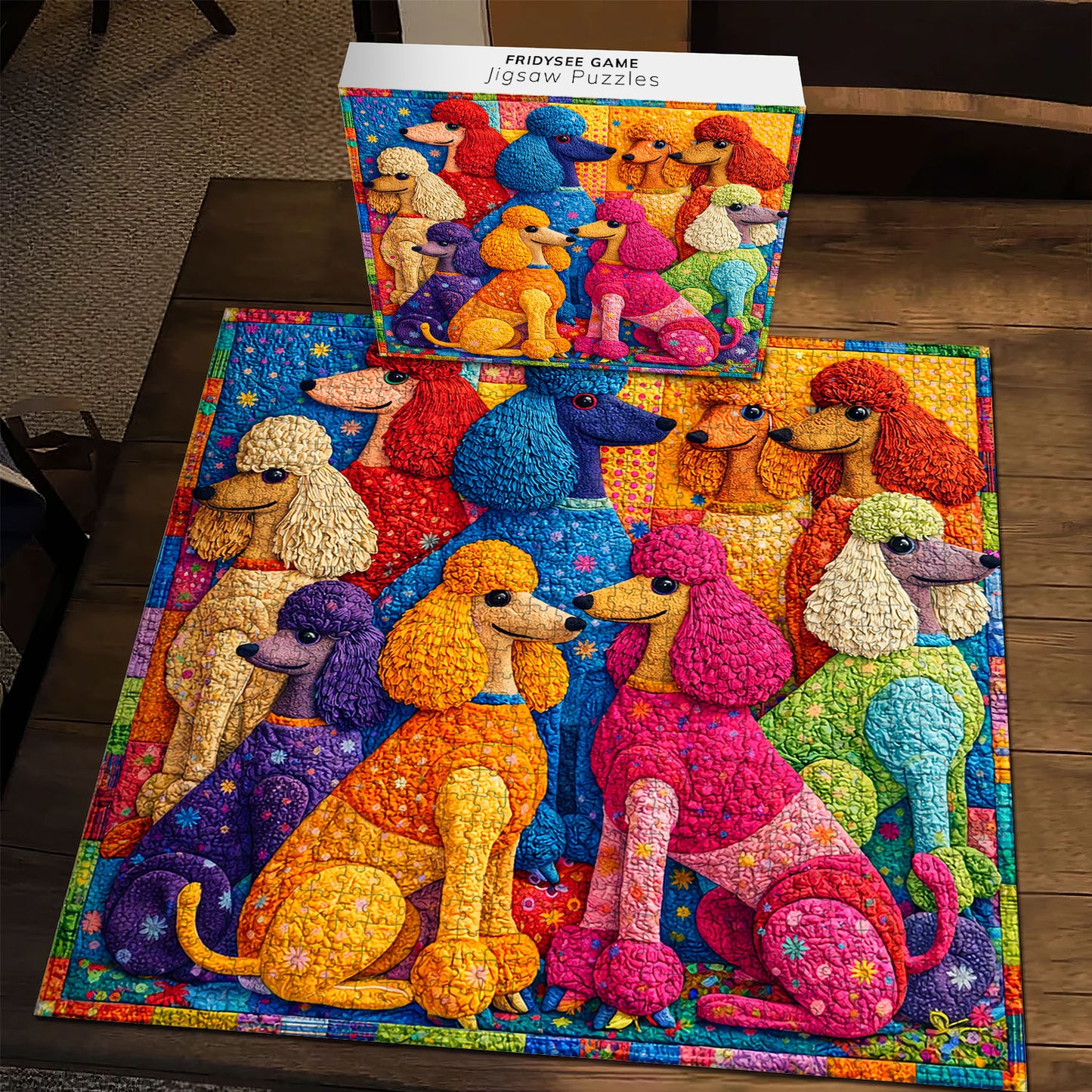 Charming Poodle Jigsaw Puzzles GFTOTP17603