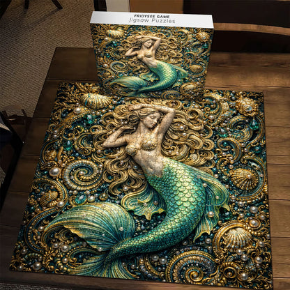 Emerald Mermaid Jigsaw Puzzles GFTOMA9978