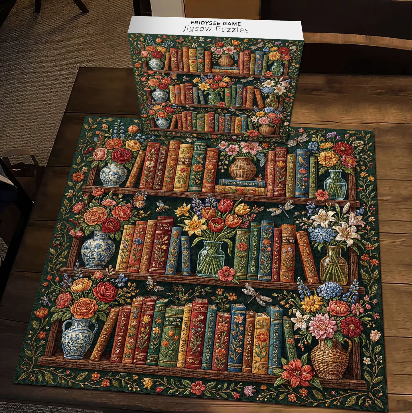 Emerald Blooms Jigsaw Puzzles GFTOQM3297