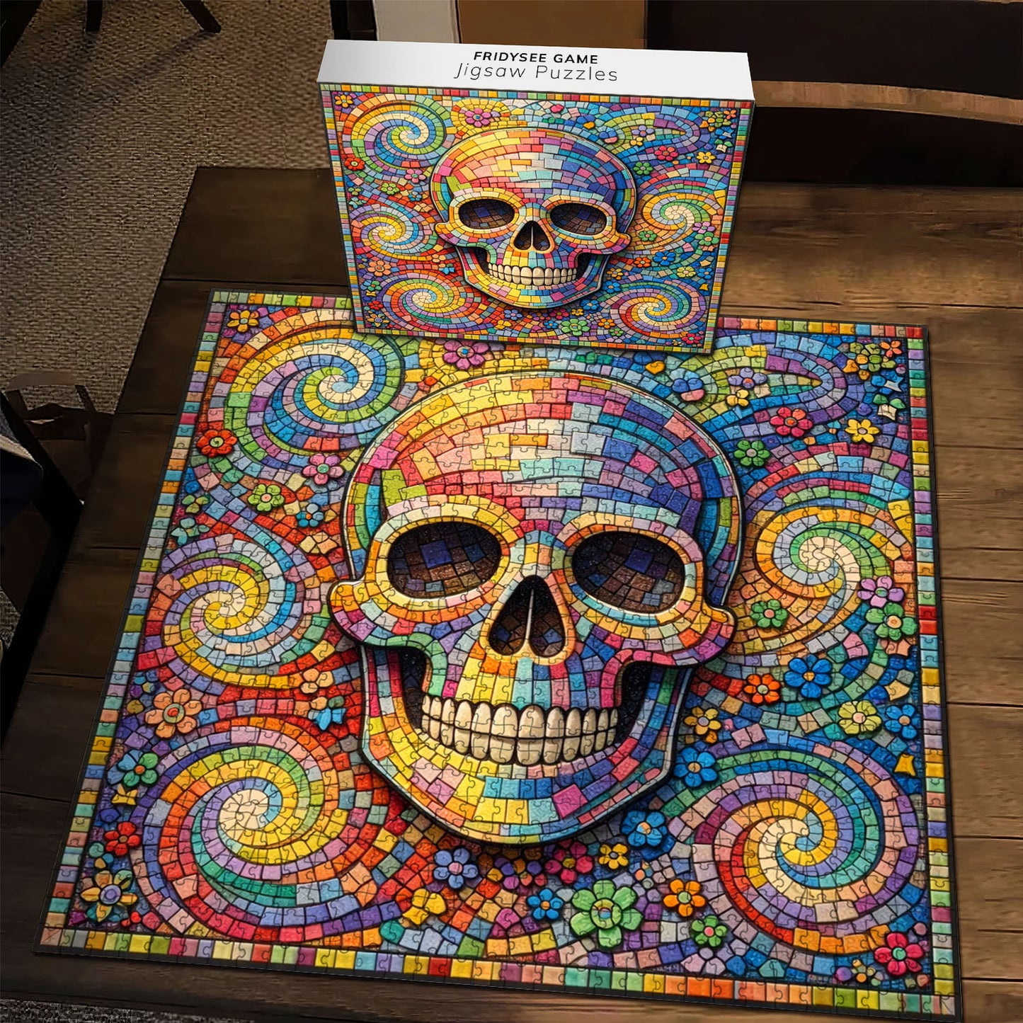 Skull Serenity Jigsaw Puzzles GFTOQA2034