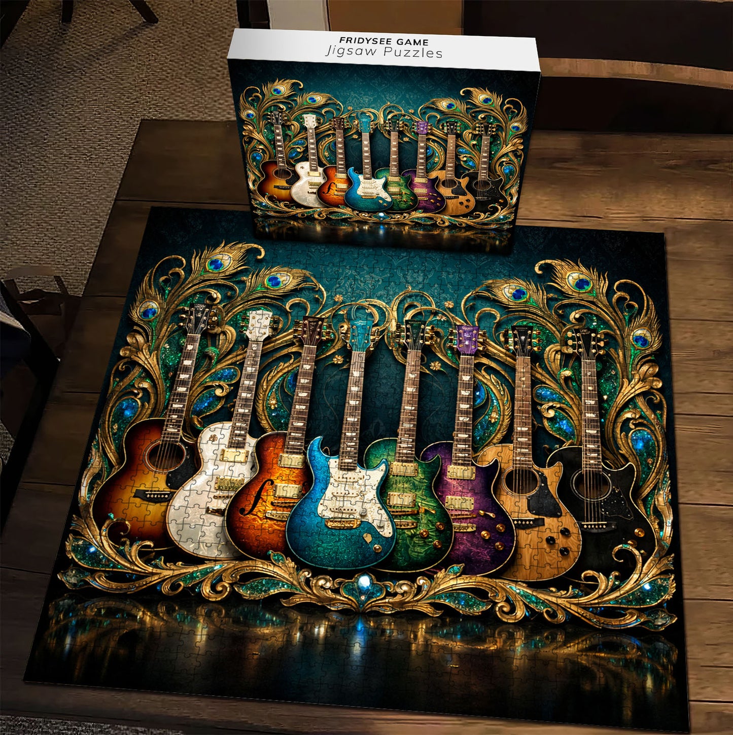 Baroque Guitars Jigsaw Puzzles GFTOQM3333